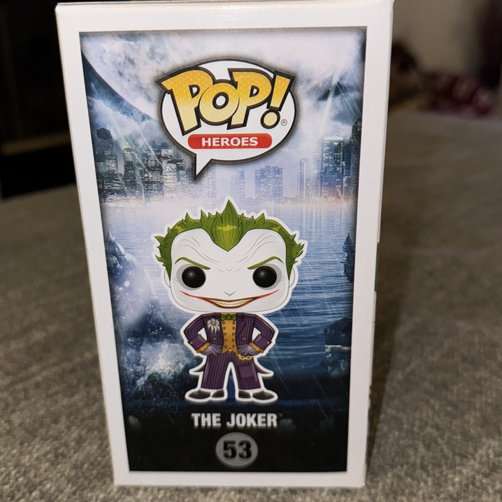 NEW Funko Pop Batman Arkham Asylum The Joker 53 - Picture 3 of 6
